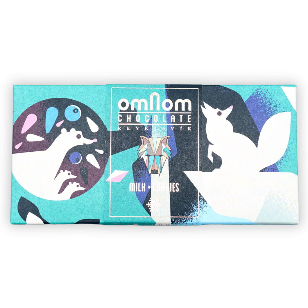 Omnom Milk + Cookies 42% (Seasonal)