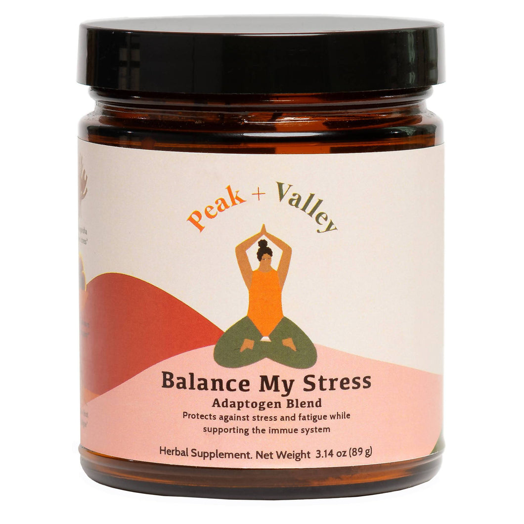 Peak and Valley - Balance My Stress Adaptogen Blend - 12 Jars x 3.14oz - Nutrition Drinks & Shakes | Delivery near me in ... Farm2Me #url#