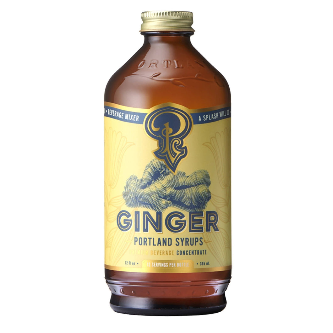Portland Syrups - Ginger Syrup Bottles - 6 x 12 oz - Cocktail Mixers | Delivery near me in ... Farm2Me #url#