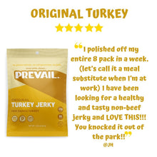Load image into Gallery viewer, PREVAIL Jerky - PREVAIL Jerky Original Turkey Jerky 3 pack - Meat | Delivery near me in ... Farm2Me #url#
