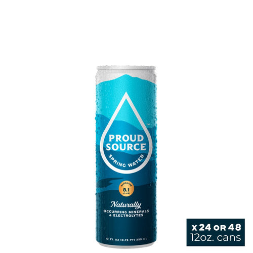 PROUD SOURCE WATER - Alkaline Spring Water Cans by PROUD SOURCE WATER - | Delivery near me in ... Farm2Me #url#