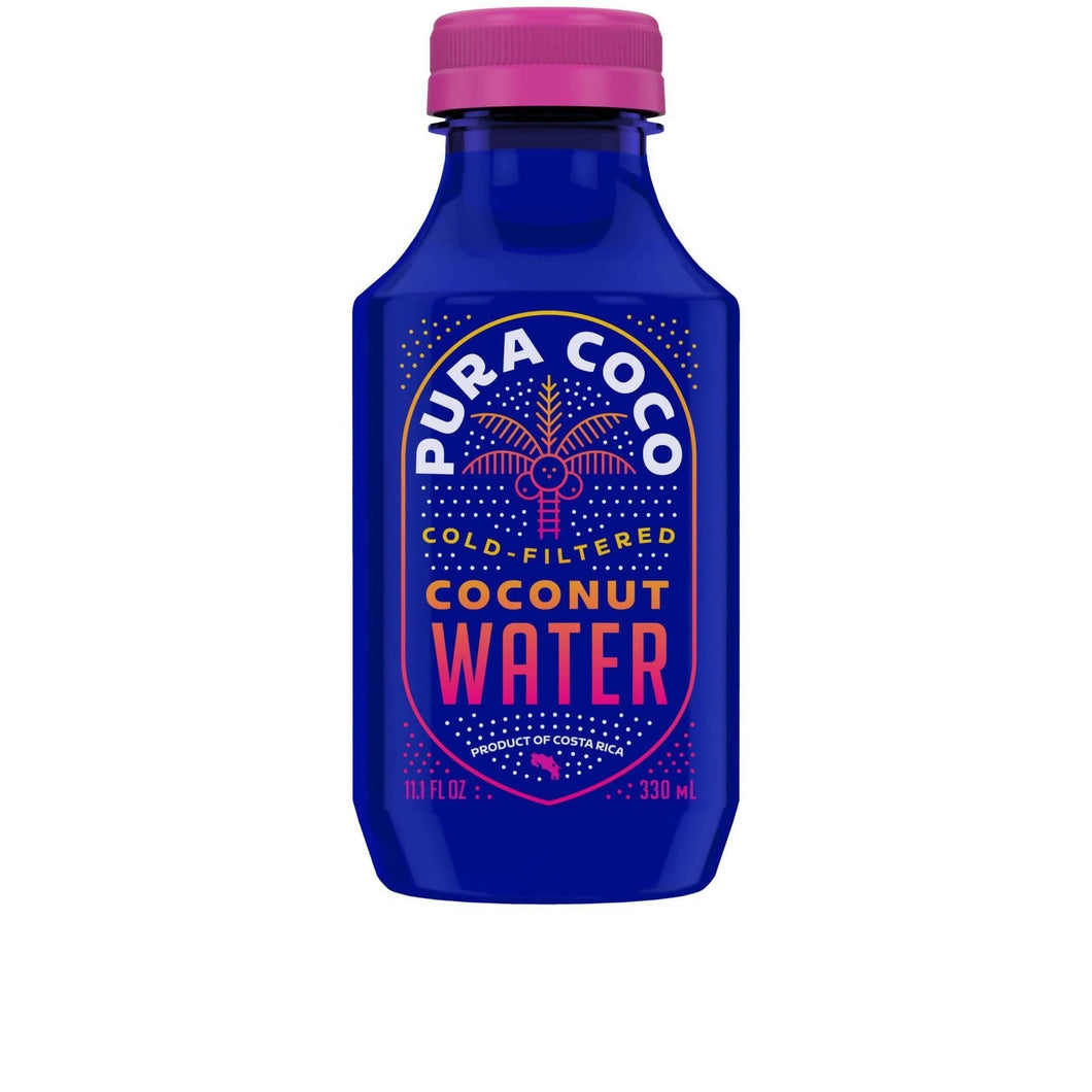 Pura Coco Coconut Water Bottles - 12 x 11.1 oz