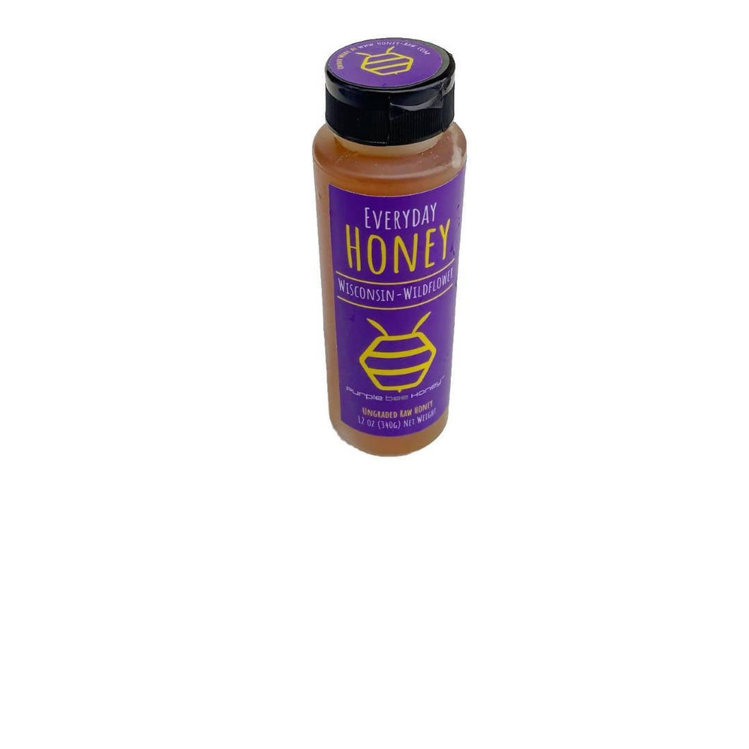 Purple Bee Honey - Everyday Raw Honey Bottles - 16 x 12oz - Pantry | Delivery near me in ... Farm2Me #url#