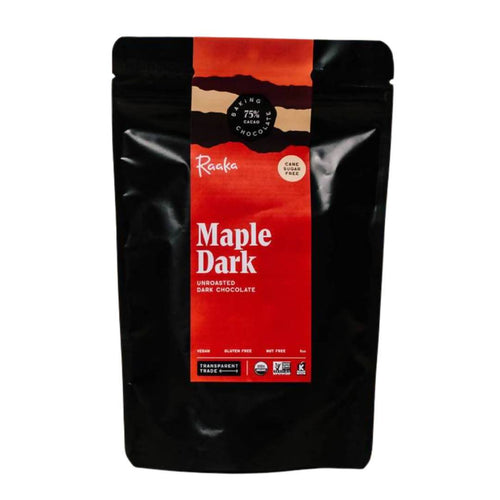Raaka Chocolate - Maple Dark Baking Chocolate Bags - 10 x 8oz - Pantry | Delivery near me in ... Farm2Me #url#