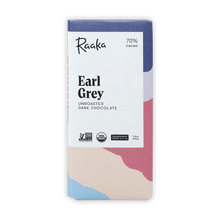 Load image into Gallery viewer, Raaka Earl Grey Chocolate 68% (Limited Edition)
