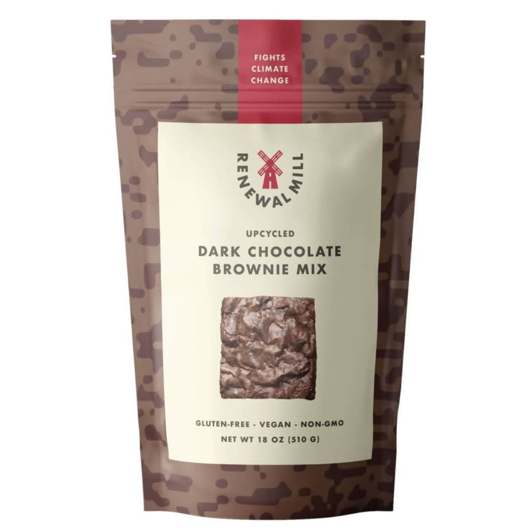 Renewal Mill - Upcycled Dark Chocolate Brownie Mix - 6 Bags x 18oz