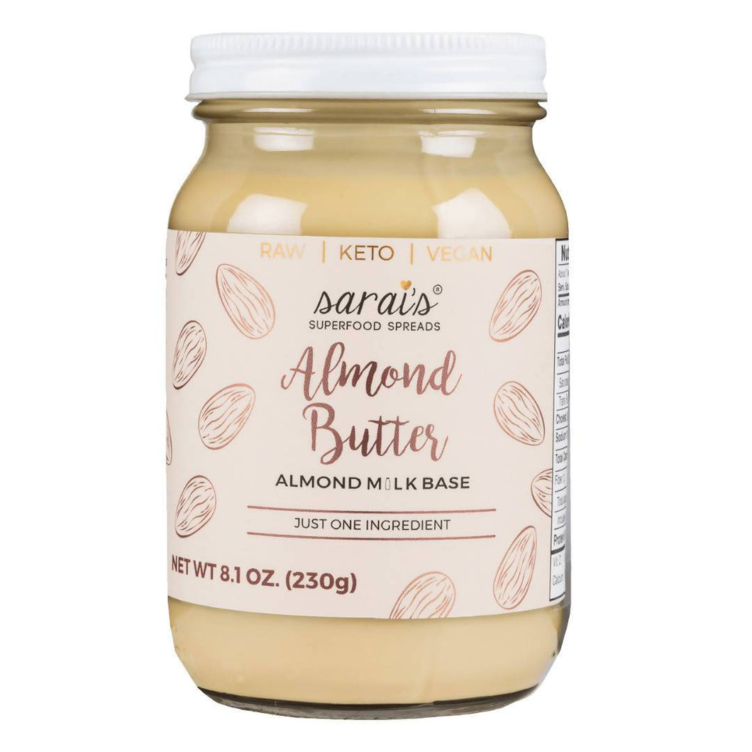Sarai´s Superfood Spreads - Almond Butter Jars - 24 x 12oz - Pantry | Delivery near me in ... Farm2Me #url#