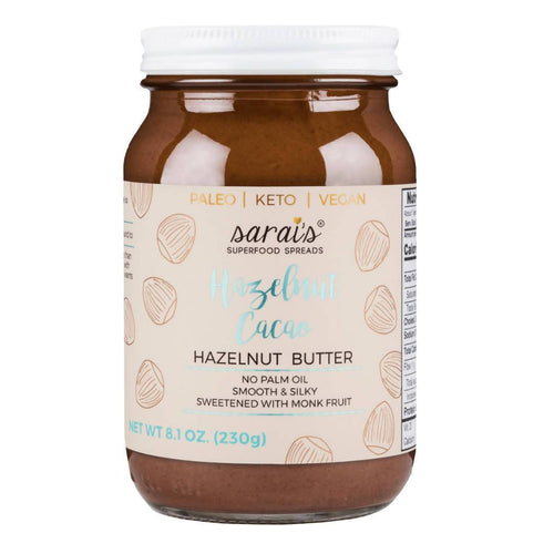 Sarai´s Superfood Spreads - Hazelnut Cacao Butter Jars - 24 x 12oz - Pantry | Delivery near me in ... Farm2Me #url#