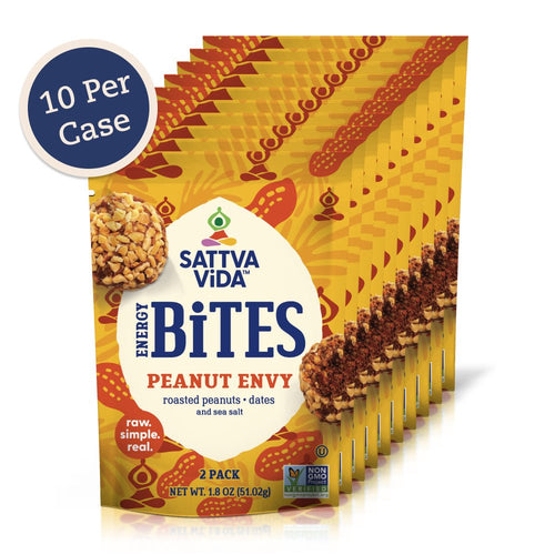 Sattva Vida - Sattva Vida NEW - Peanut Envy Energy Bites, 2pack (10 per case) - | Delivery near me in ... Farm2Me #url#