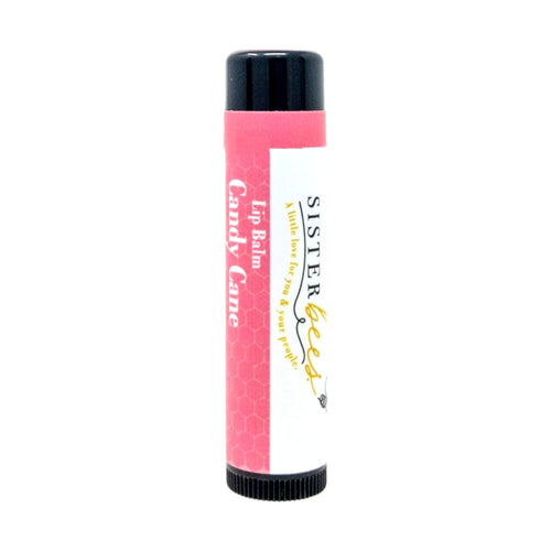Sister Bees - Candy Cane All Natural Beeswax Lip Balm by Sister Bees - Farm2Me - carro-6364839 - 652508401577 -