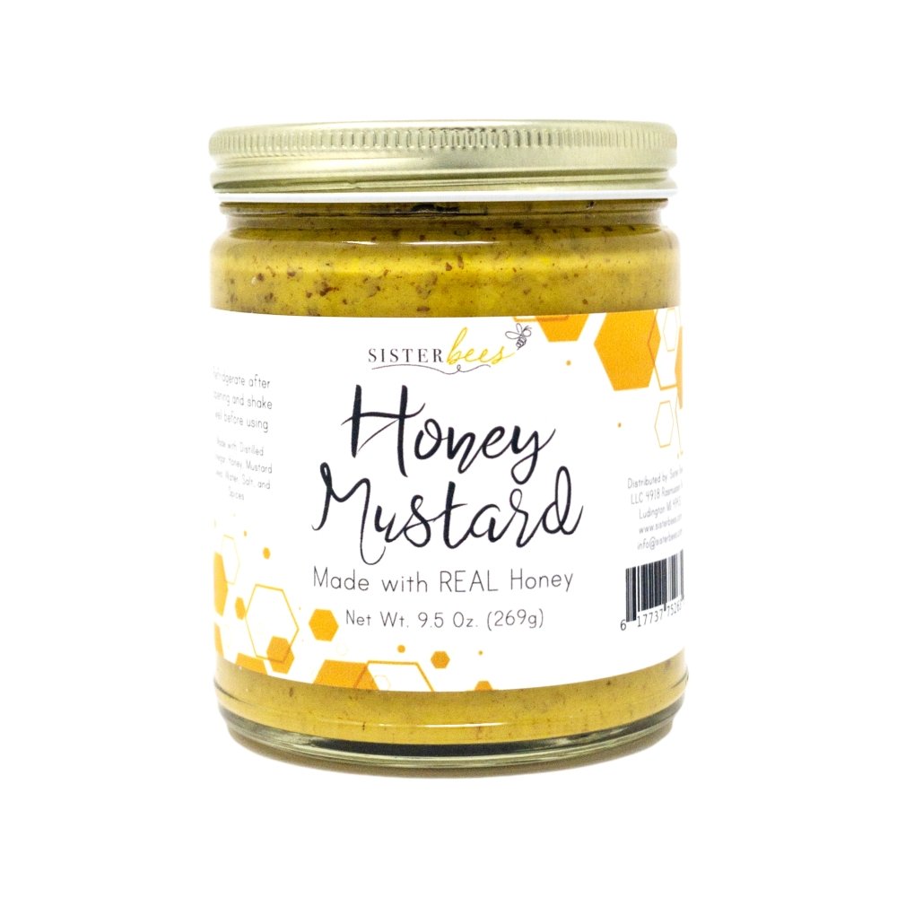 Sister Bees - Honey Mustard - Made with REAL honey! by Sister Bees - Farm2Me - carro-6365825 - 617737752630 -