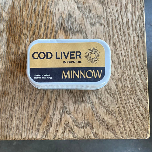 Smoking Goose - Cod Liver by Minnow - Canned Seafood | Delivery near me in ... Farm2Me #url#