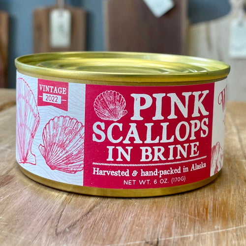 Smoking Goose - Pink Scallops In Brine - Canned Seafood | Delivery near me in ... Farm2Me #url#