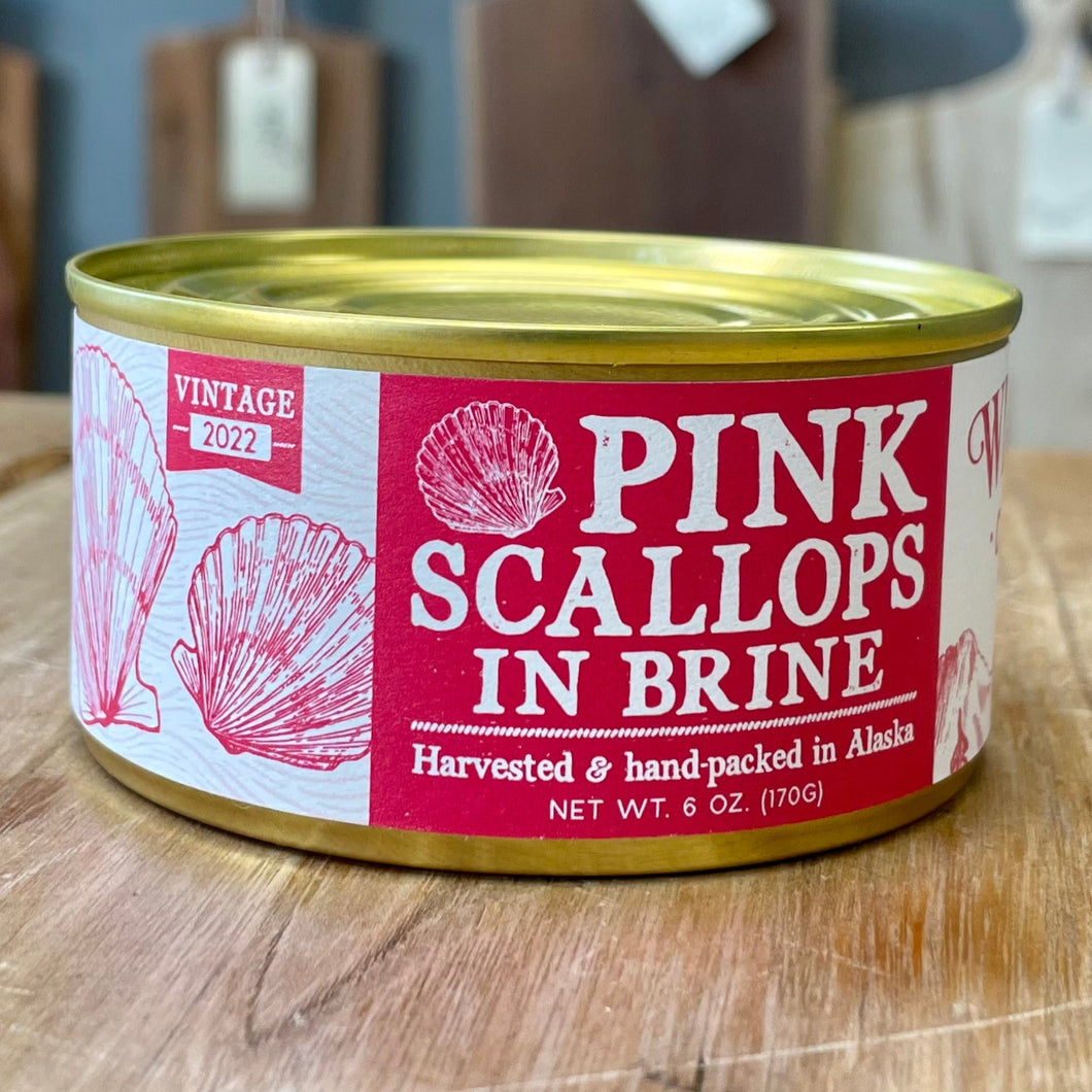 Smoking Goose - Pink Scallops In Brine - Canned Seafood | Delivery near me in ... Farm2Me #url#