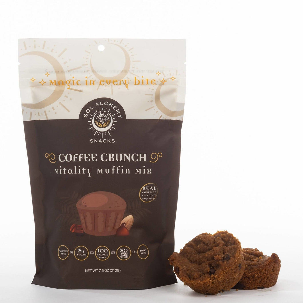 sol alchemy snacks - Coffee Crunch Vitality Muffin Mix - 12 x 7.5 oz - Pantry | Delivery near me in ... Farm2Me #url#