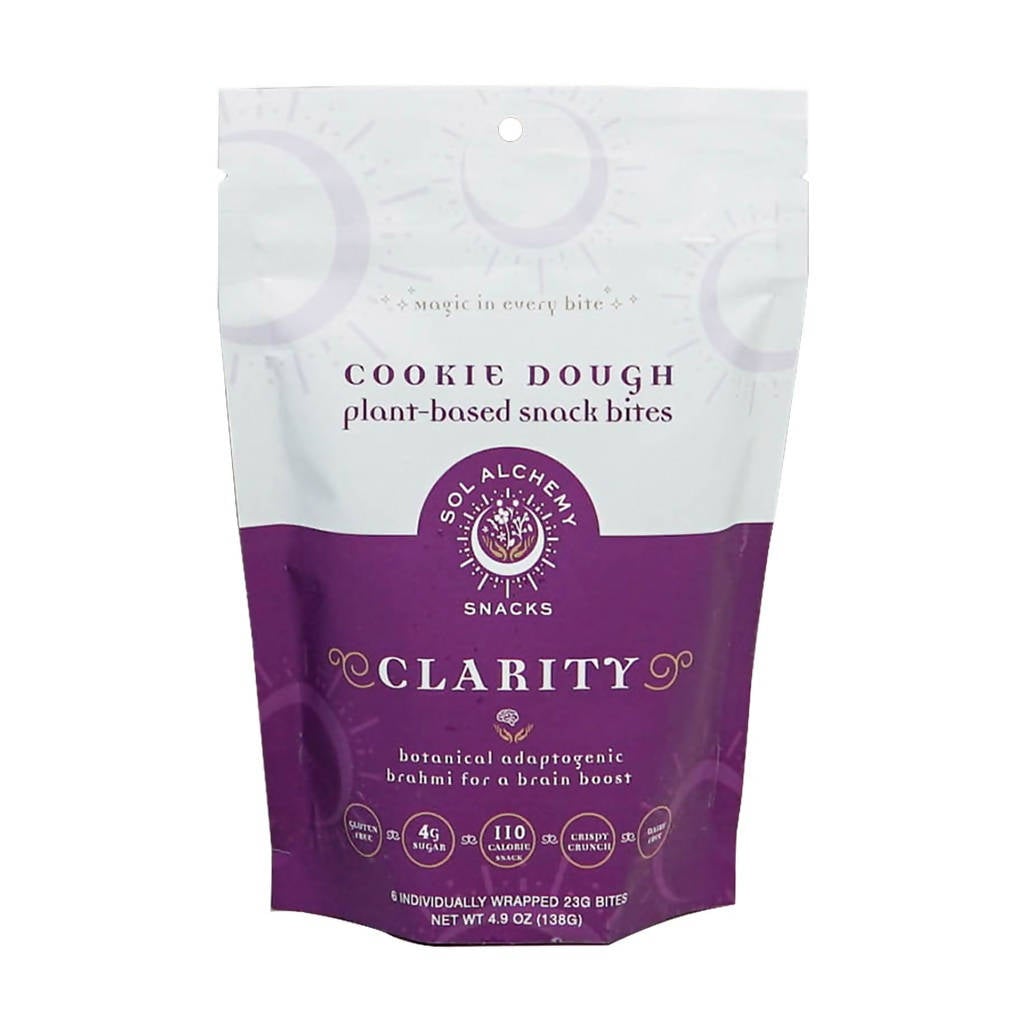 sol alchemy snacks - Cookie Dough Clarity Snack Bites - 12 x 4.9oz - Snacks | Delivery near me in ... Farm2Me #url#