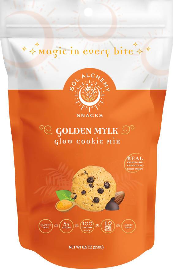 sol alchemy snacks - Golden Mylk Glow Cookie Mix - 12 x 7.4oz - Pantry | Delivery near me in ... Farm2Me #url#