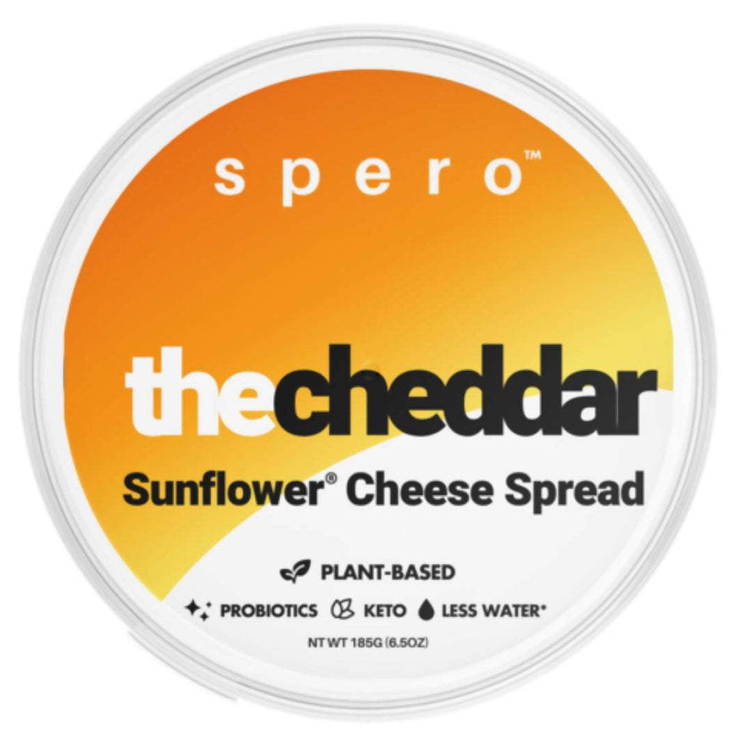 Spero The Cheddar Sunflower Cheese Spread - 18 x 6.5oz