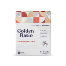 Load image into Gallery viewer, Spiced Cookie Gold Coffee Pouches
