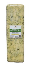 Load image into Gallery viewer, Keystone Cheese Spinach and Artichoke Jack - 5 lb.
