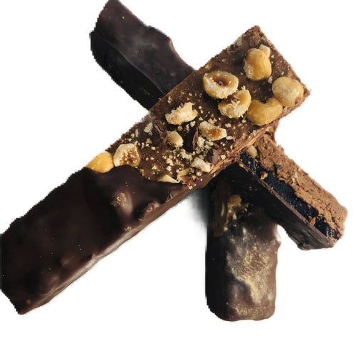 sugar, butter, chocolate - Hazelnut Blackberry Crunch Chocolate Bar - 48 x 1 Pc - Bakery | Delivery near me in ... Farm2Me #url#