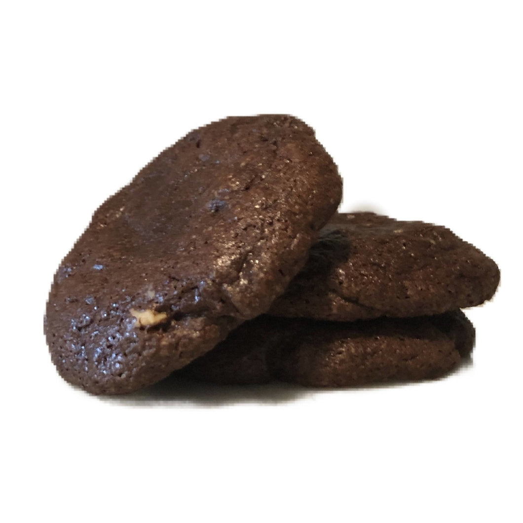 Pecan Dark Chocolate Mudslide Cookies (Gluten Free) - 120 Pieces