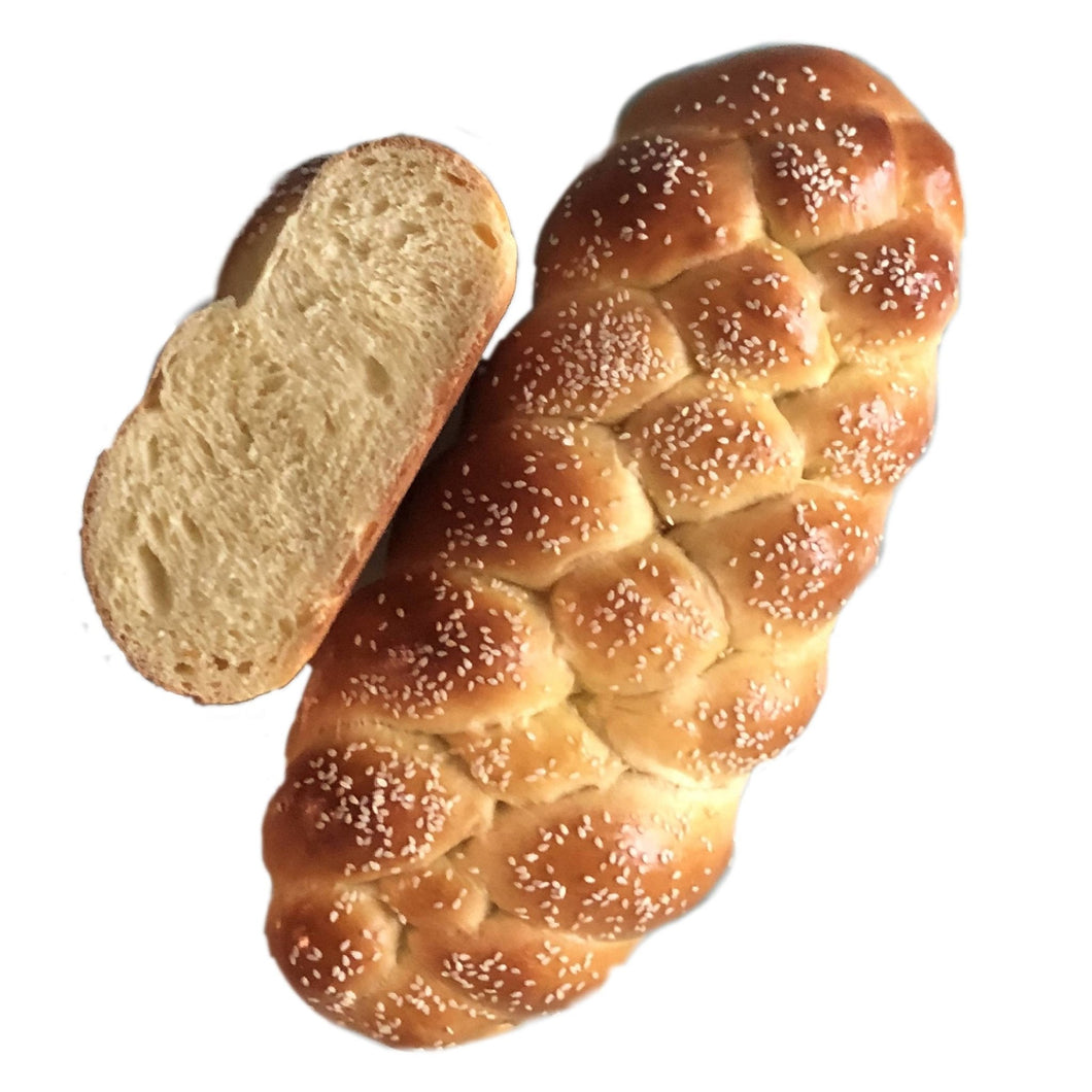 Sesame Sourdough Challahs - 1 loaf