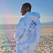 Load image into Gallery viewer, SuperMush - SuperBlue Tie Dye Hoodie by SuperMush - | Delivery near me in ... Farm2Me #url#
