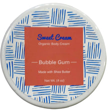 Load image into Gallery viewer, Sweet Cream Bubble Gum Body Cream Jars - 2 jars x 4oz
