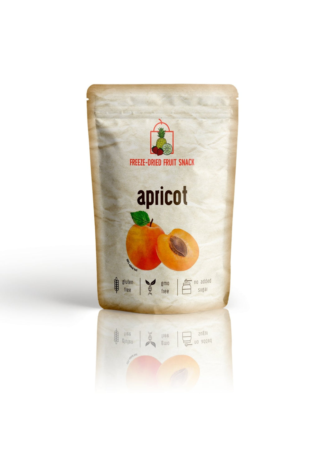 The Rotten Fruit Box - Freeze Dried Apricot (Sour) Snack Pouch by The Rotten Fruit Box - Farm2Me - carro-6366960 - 5600811500307 -