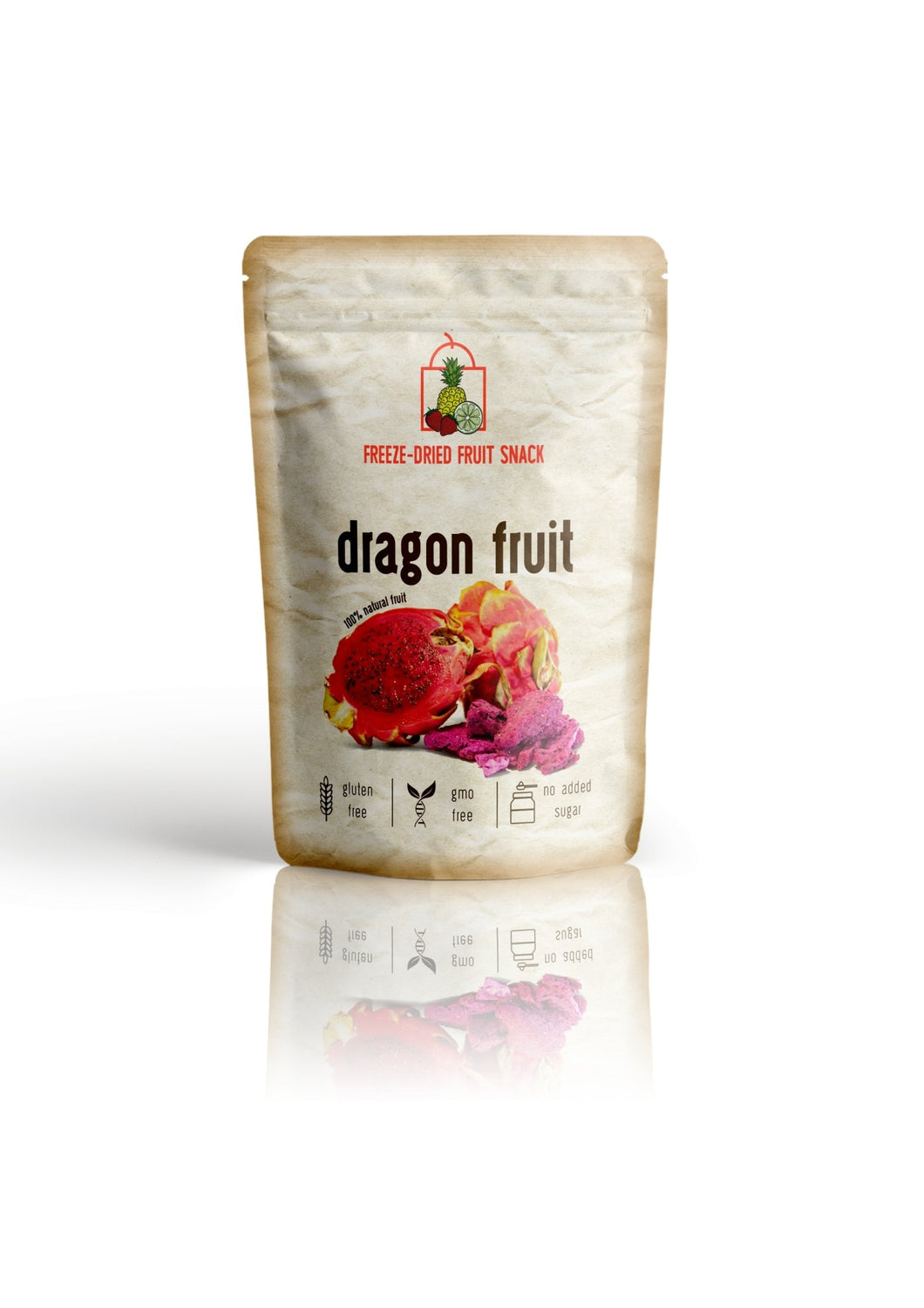 The Rotten Fruit Box - Freeze Dried Dragon Fruit Snack by The Rotten Fruit Box - Farm2Me - carro-6366965 - 5600811500208 -