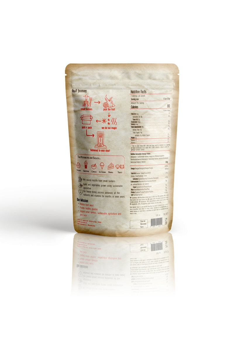 Freeze Dried Peach Snack by The Rotten Fruit Box The Rotten Fruit Box Delivery near me in