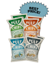 Load image into Gallery viewer, Pulp Pantry The Shark Tank Chips Variety Pack - 8 Bags x 5oz
