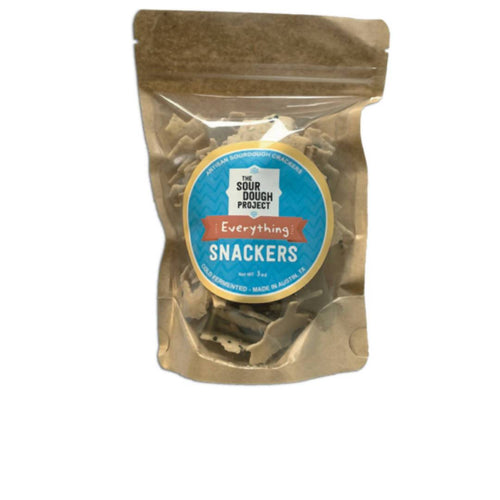 Everything Sourdough Snackers Bags - 14 bags x 3oz - The Sourdough Project | Farm2Me Wholesale