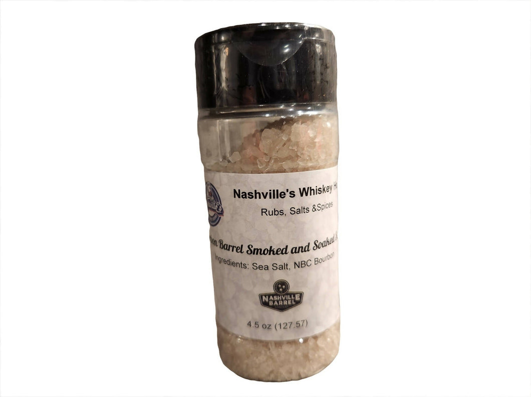 The Whiskey Hound Bourbon Barrel Smoked and soaked sea salt