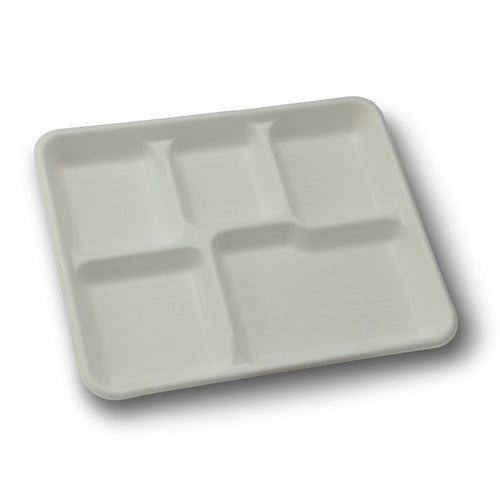 TheLotusGroup - Good For The Earth, Good For Us - 5-Compartment Tray Fiber, 500-Count Case by TheLotusGroup - Good For The Earth, Good For Us - | Delivery near me in ... Farm2Me #url#