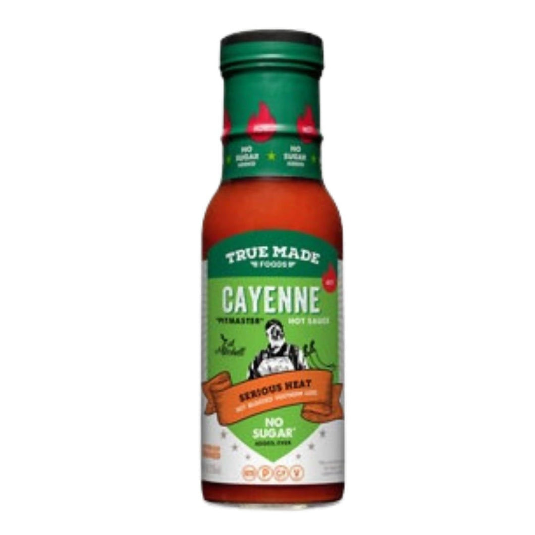 True Made Foods - Cayenne Pitmaster Hot Sauce Bottles - 6 x 9oz - Pantry | Delivery near me in ... Farm2Me #url#