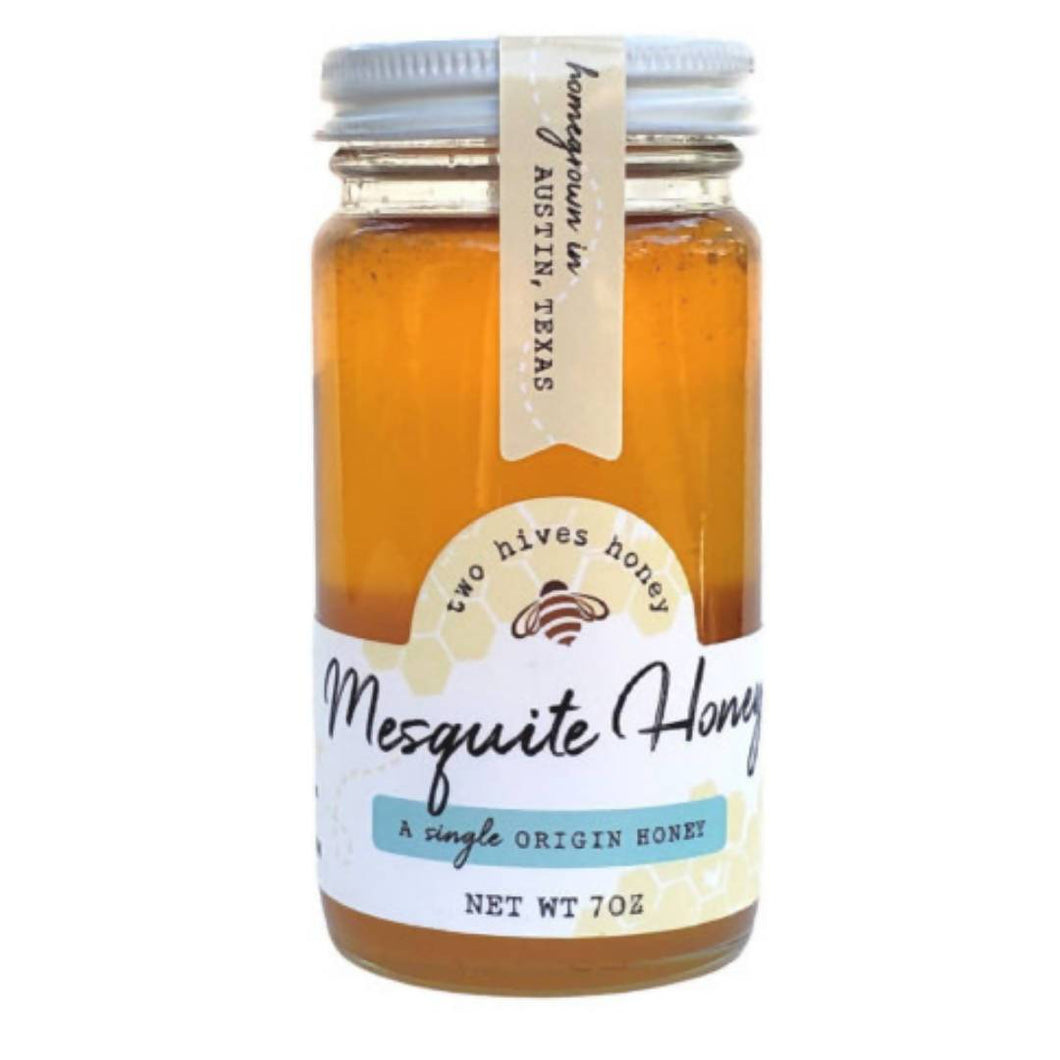 Two Hives Honey - Mesquite Honey Jars - 12 Jars x 7oz - Pantry | Delivery near me in ... Farm2Me #url#
