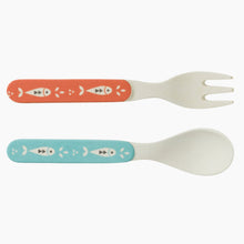 Load image into Gallery viewer, Uniek Living - FRESK BAMBOO KIDS FORK &amp; SPOON SET by Uniek Living - | Delivery near me in ... Farm2Me #url#
