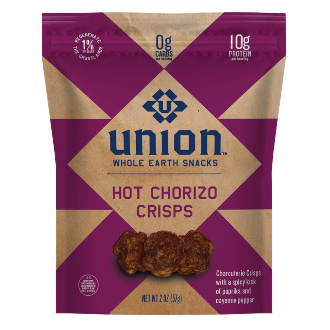 UNION - Hot Chorizo Charcuterie Crisps Bags - 12 x 2.0oz - Snacks | Delivery near me in ... Farm2Me #url#