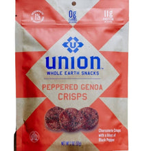 Load image into Gallery viewer, Peppered Genoa Charcuterie Crisps Bags - 12 x 2.0oz
