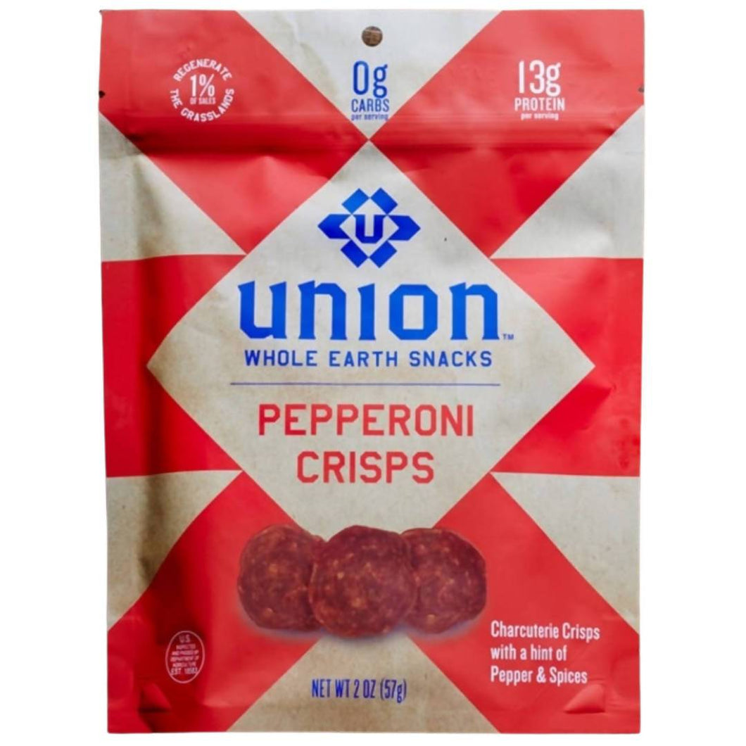 Pepperoni Charcuterie Crisps Bags - 12 x 2.0oz