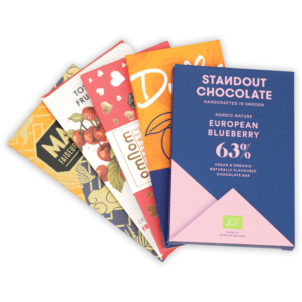 Very Fruity Chocolate Bundle (5 Bars)