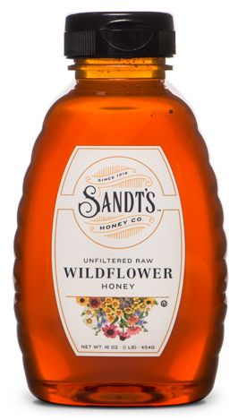 Sandt's Unfiltered Raw Wildflower Honey