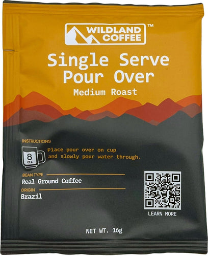 Wildland Coffee - Limited Edition- Single Serve Pour Over- Medium Roast by Wildland Coffee - Farm2Me - carro-6366908 - -