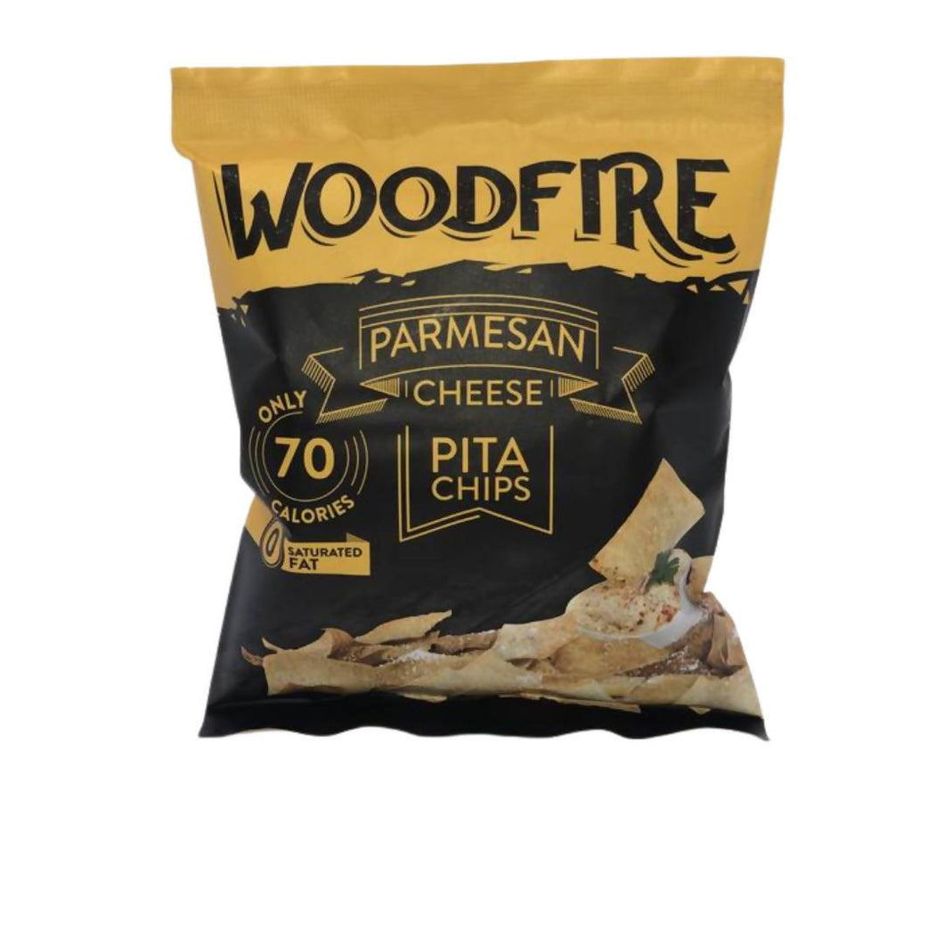 Parmesan Garlic Traditional Handmade Pita Chips Bags - 12 x 1oz