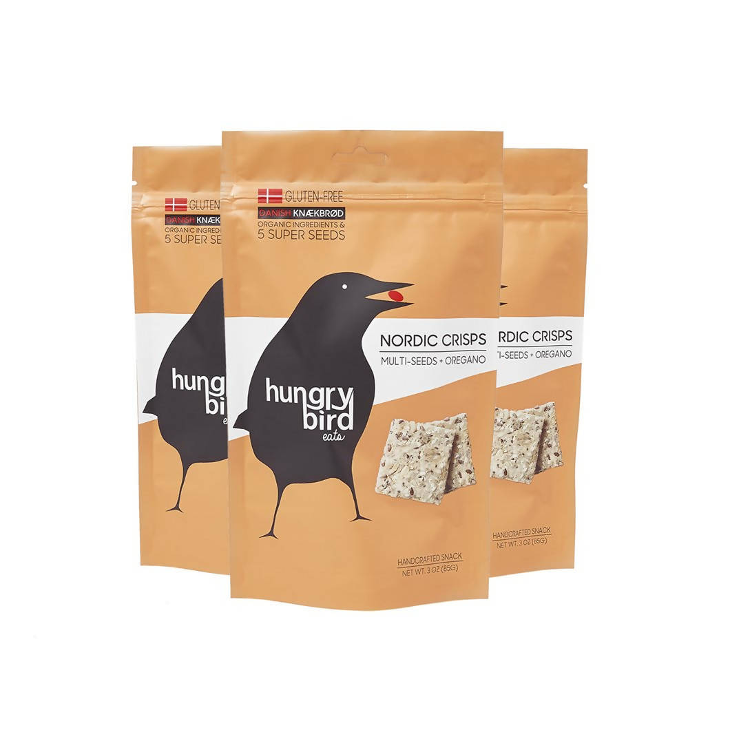 Multi-Seeds + Oregano Nordic Crisps - 12 x 3oz