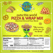 Load image into Gallery viewer, Grain Free Planet Keto Multi-Use Pizza &amp; Wraps Mix
